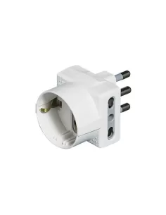 Bticino 3611d tris adapter - 1 schuko 2 b