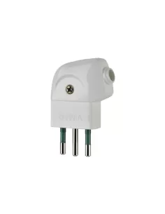 Vimar Plug 2P T 10A S11 90� White 00211.B