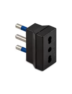 Master 05620 adaptateur simple à deux prises 16a t noir