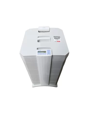 Iqair healpro250 air purifier with high reduction of particulates, allergens, pathogens, odors and gaseous substances