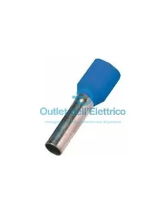 Term. insulated socket 2.5 mm l 8 mm blue