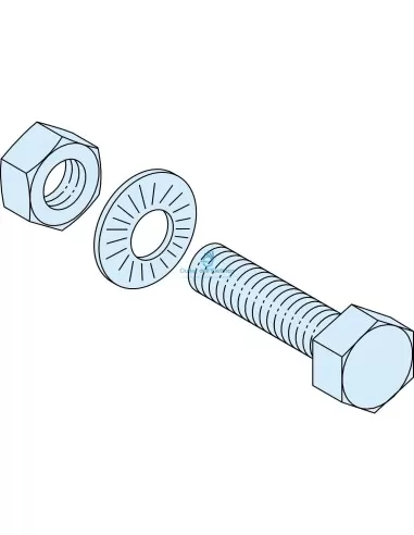 Schenider 20 tornillos m8x25