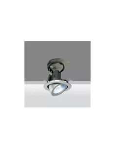 Iguzzini pixel plus medium recessed spotlight round gray 35w g8 5 orient ø136x132 - 3 4267 015 0