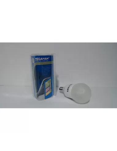 Lampe à sphère électronique Megaman 11586 mm e14 chaude 7w 230 no wp 011586