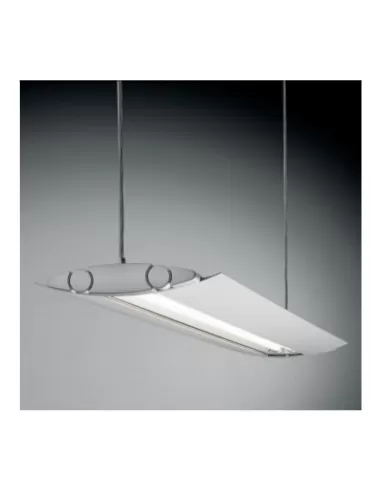 Rossini 3962-54-gr suspended ceiling light 2x54w aluminum