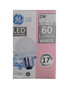 General lighting 78764 sphere led decor 2w e27-es 2900k 230v without dimmer