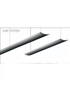 Artemide m090290 surf system gray terminal element