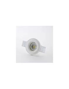 Isyluce 802 foco empotrable h24 bajo redondo en yeso gu10 35w max