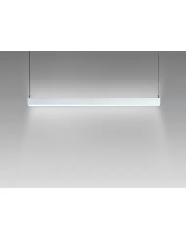 Nobile sc02//3k//wg1 Pendelleuchte mit doppelter Emission, LED 23, 11,5 W, 3 K, 230 V, Weiß