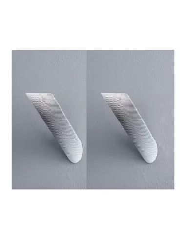 Minima aplique e14 100w cristal punteado blanco