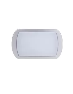 Bulkhead led 10w rettangolare - 4000k - bia