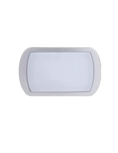 Bulkhead led 10w rectangular - 4000k - white