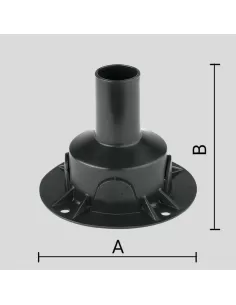 Arcluce 1099223x Carcasa exterior entrada 25 termoplástico para cables