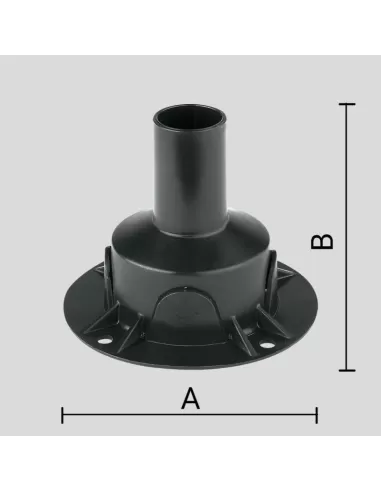 Arcluce 1099223x boîtier extérieur entrée 25 thermoplastique pour câbles