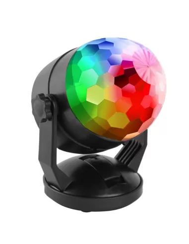 Karma disco lighting dj308v kit completo con sfera multicolor