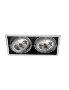 Martini 35850 96 Witra recessed 2x100w ar111 g53 12v 181x341