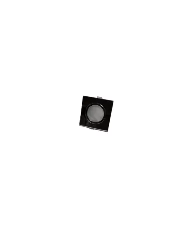 Downlight carré gris Arkos 351q avec verre ip65 f 70 gu5,3 12v