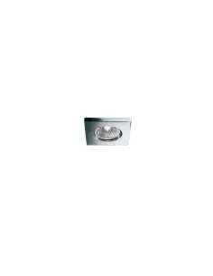 Fabbian d55f2211 venere 100 square recessed low chrome gu10 75w 10x10cm f 7,5cm