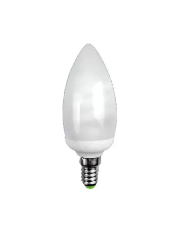 Ecolyt 500505c Energiesparlampe 5W Olive Kaltlicht E14