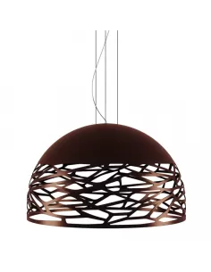 Lodes 141010 kelly large dome 80 suspension 80 cm bronze/copper 4x46w e27