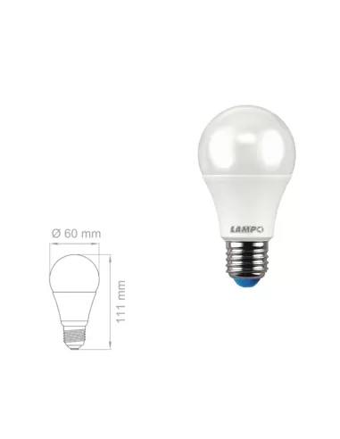 Lampo g60-12w//e27//bc Tropfen-LED-Lampe 12w e27 230v 3000k