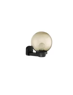 Noble lighting 1200//25 wall lamp d 20 black//fumee