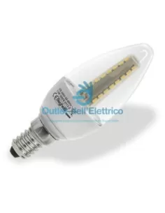 Beghelli 56014 eco oliva led 5w 230v e14 4000k