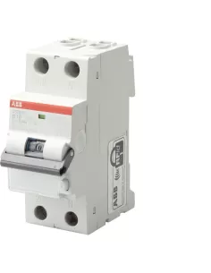 Abb ds201 differenziale magnetotermico 6ka 1p n ac c10 30ma ds1c10ac30