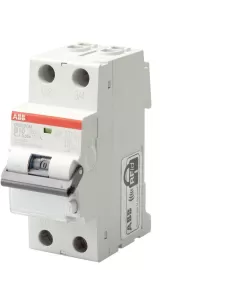 Abb ds202c differenziale magnetotermico 6ka 2p a c10 300ma ds2cc10a300