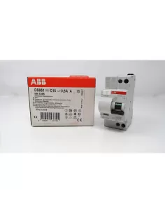 Abb interruttore differenziale ds951 6ka 1pn c16 0,5 a   eb 538 6