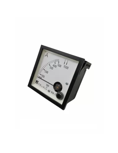 Unidata Amperemeter 500//5 1500a 72x72mm eq72e500//5-1500a