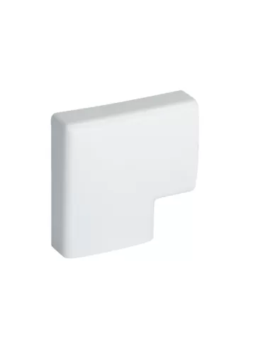 Bocchiotti b01676 coin plat 52x20 pour canal design blanc everest