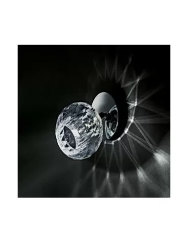 Aureliano toso-sunlight p-pl pared//techo orient d 10cm g9 60w difusor cristal tallado