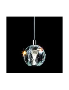 Illuminez avec l'élégante suspension Leucos 0002657 Chrome et cristal