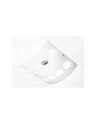 Foscarini 077005 10 Hola große Halogen-Wandleuchte weiß (komplettes Gestell und Glas)