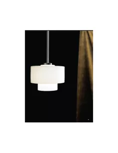 Prandina ma33nk0500 maior 3bis suspension e27 nickel blanc