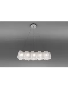 Artemide 0460020a logico nano mult 5 in line pendant lamp 5x42w e14