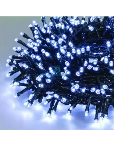 Giocoplast 14308715 mini luciérnagas led 96 luces blanco 24v con motor 8 juegos de luces