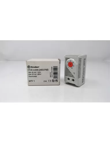 Finder 1t9100002403 elektronischer Panel-Thermostat 0–60 °C