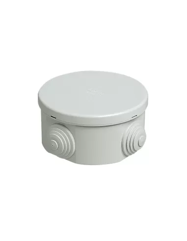 Vimar V55002 Boîte de Jonction Ronde Ip44 80X40mm