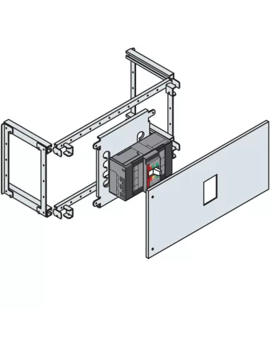 Abb kl3114 kit t3 3-4p oriz  fix senza segr 200x800 k