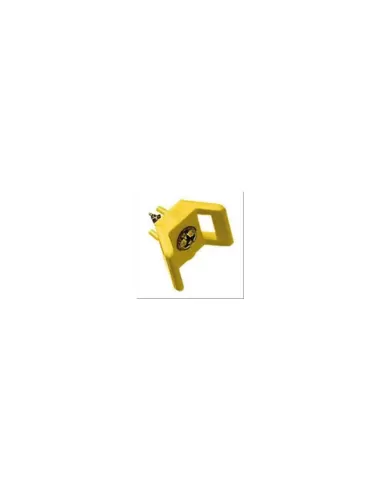 Vimar v70186 yellow cable tie holder support