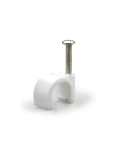 Scame 830 30//8 cable clip d 8 white