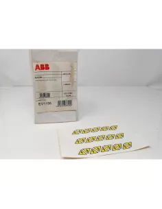 Abb pack of 300 adhesive PVC labels triangle 20mm EV1156