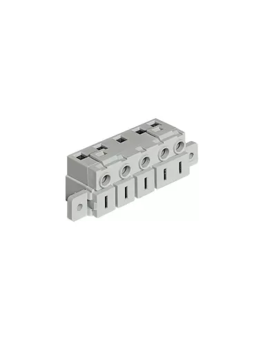 Bticino compact 5-pole interbl plug terminal block cq//m50