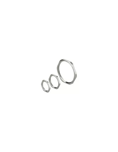 Legrand 386630 nickel-plated metal rings pg48