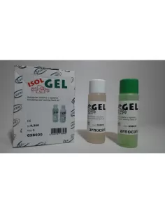 Arnocanali gel de silicona bicomponente 0,3 kg paquete de 2 frascos gsb030