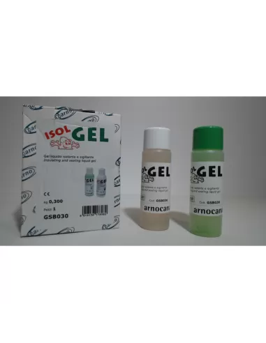 Arnocanali gel silicone bi-composant 0,3 kg paquet de 2 flacons gsb030