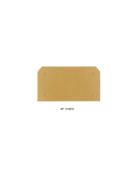 Weidm�ller ap (3,0) 0146720000 serie sak, terminale, 3 mm, beige scuro, giallo, montaggio diretto