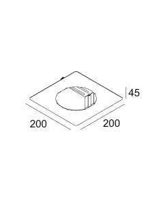 Delta light 20701185 plasterkit 185